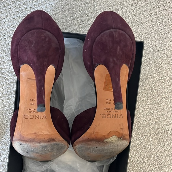 Vince Celeste Suede d'Orsay Pump - Picture 5 of 5